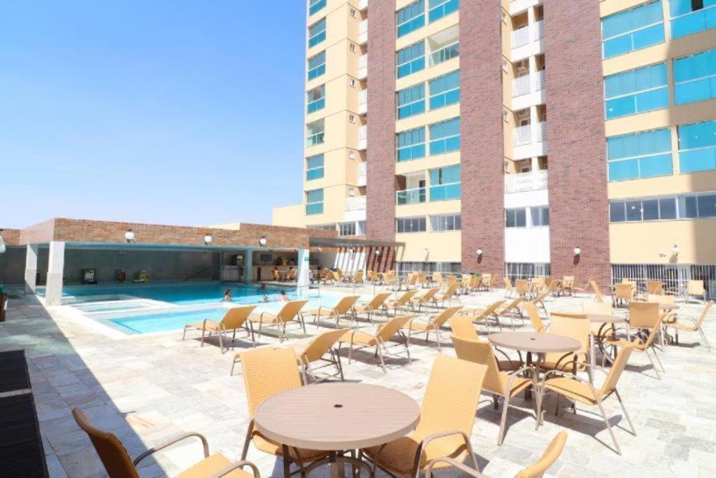 Piazza Diroma Acqua Aparthotel Caldas Novas Exterior foto