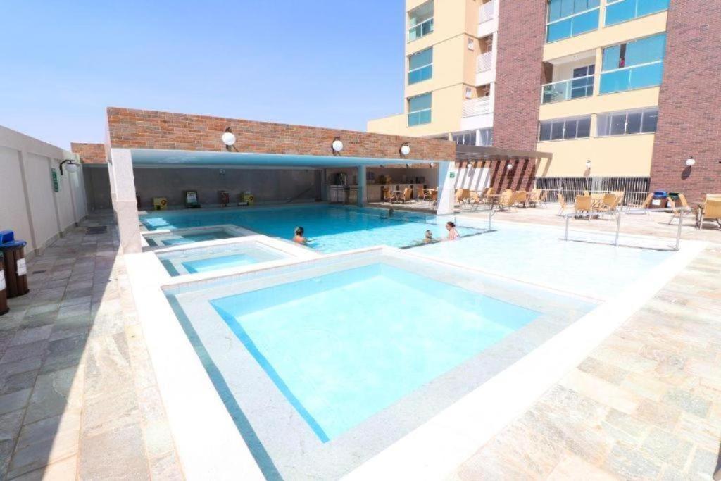 Piazza Diroma Acqua Aparthotel Caldas Novas Exterior foto