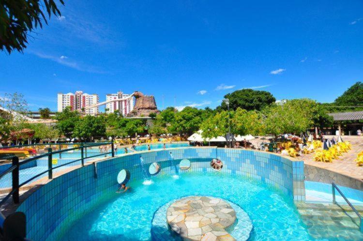 Piazza Diroma Acqua Aparthotel Caldas Novas Exterior foto