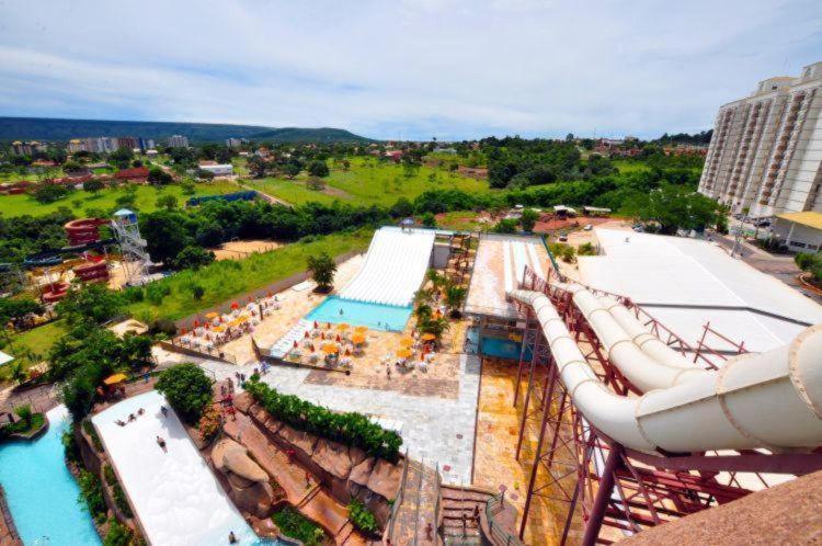 Piazza Diroma Acqua Aparthotel Caldas Novas Exterior foto