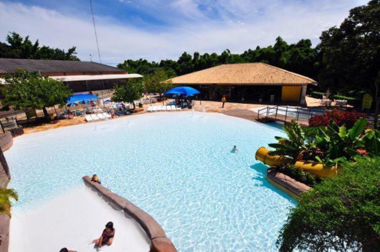 Piazza Diroma Acqua Aparthotel Caldas Novas Exterior foto
